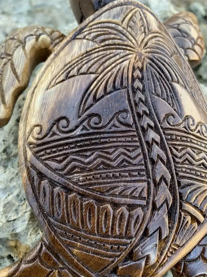 (SUMMER HOT SALE-50%OFF) Hawaiian Turtle WoodCarving-Buy 2 FREE Shipping - Image 4