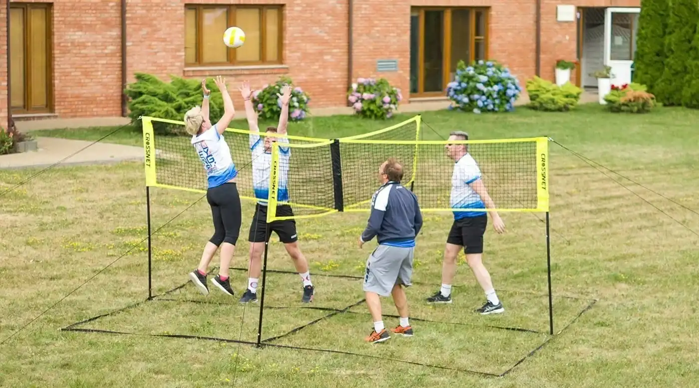 (🔥Summer Hot Sale - 50% OFF) Cross Volleyball Net, Set Up Within Minutes In Sand, Grass, Or Indoors - Image 8