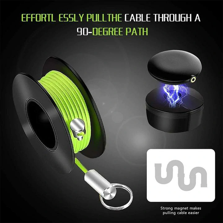 Magnepull - Magnetic Cable Wire Puller Guide System