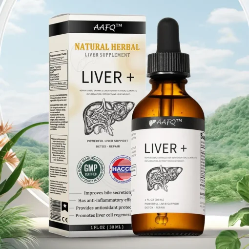 Natural Herbal Liver Supplement – Powerful Liver Support – Detox & Repair – Herbal Supplements