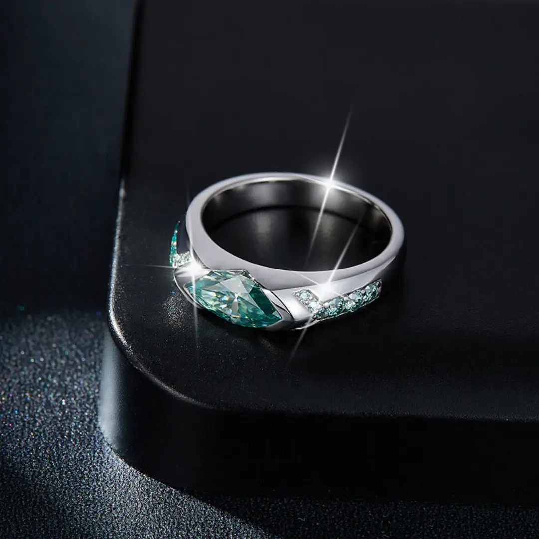 Magnetology Moissanite Diamond Ring