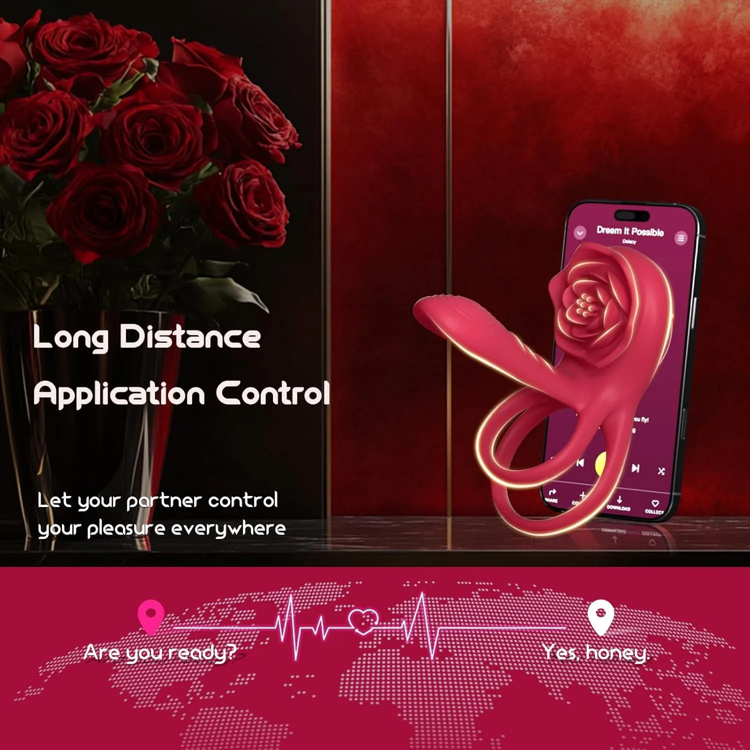 Enchanted Girl Luxe Smart Vibrating Ring - Image 4