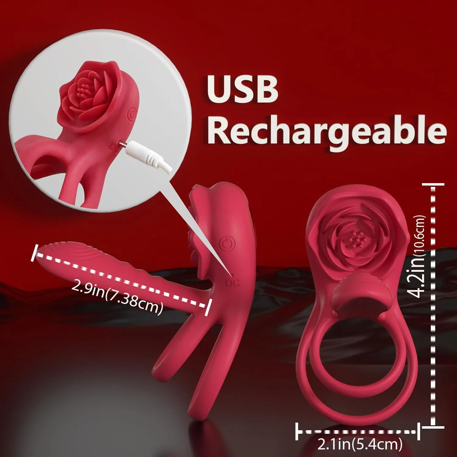Enchanted Girl Luxe Smart Vibrating Ring - Image 8