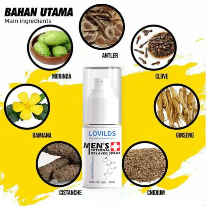 LOVILDS Men's Long-Lasting and Stronger Delay Spray - Image 3