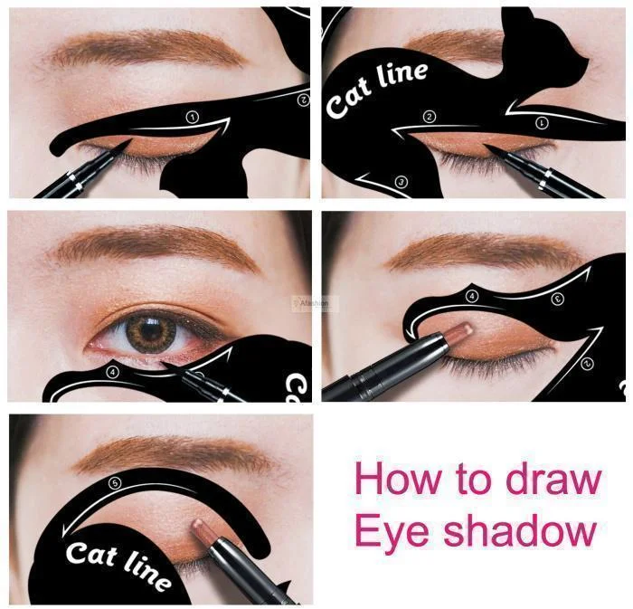 Cat Eyeliner Stencil - Image 3