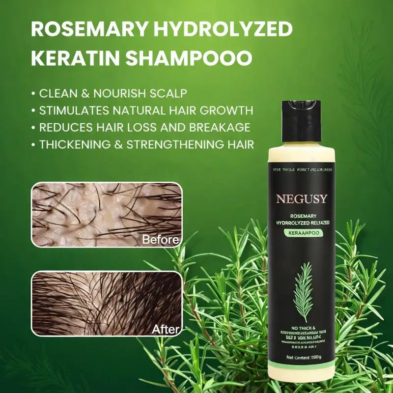 Rosemary Hydrolyzed Keratin Shampoo - Image 2