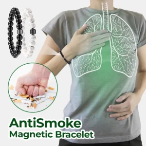 Alternative view of AntiSmoke Magnetic Bracelet