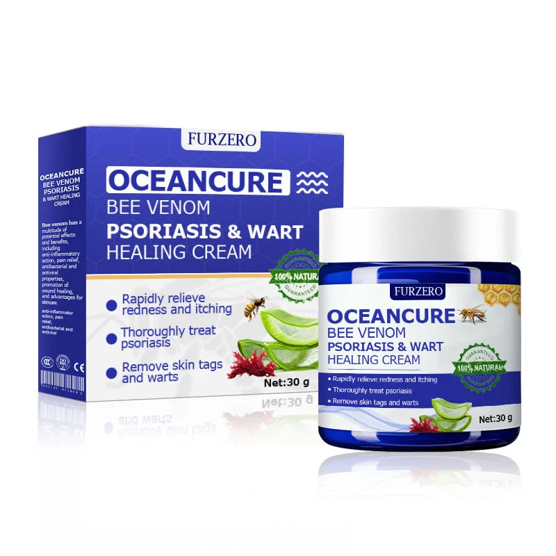 OceanCure Bee Venom Psoriasis & Wart Healing Cream
