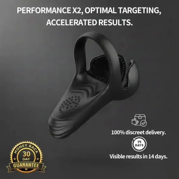 Vibrating Electric Male Masturbation Lock Ring