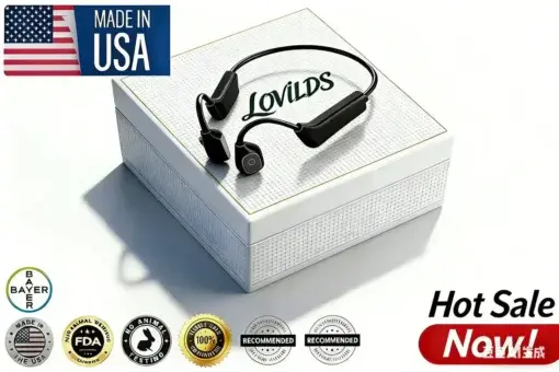 LOVILDS Bone Conduction Smart Hearing Aids Amplifier
