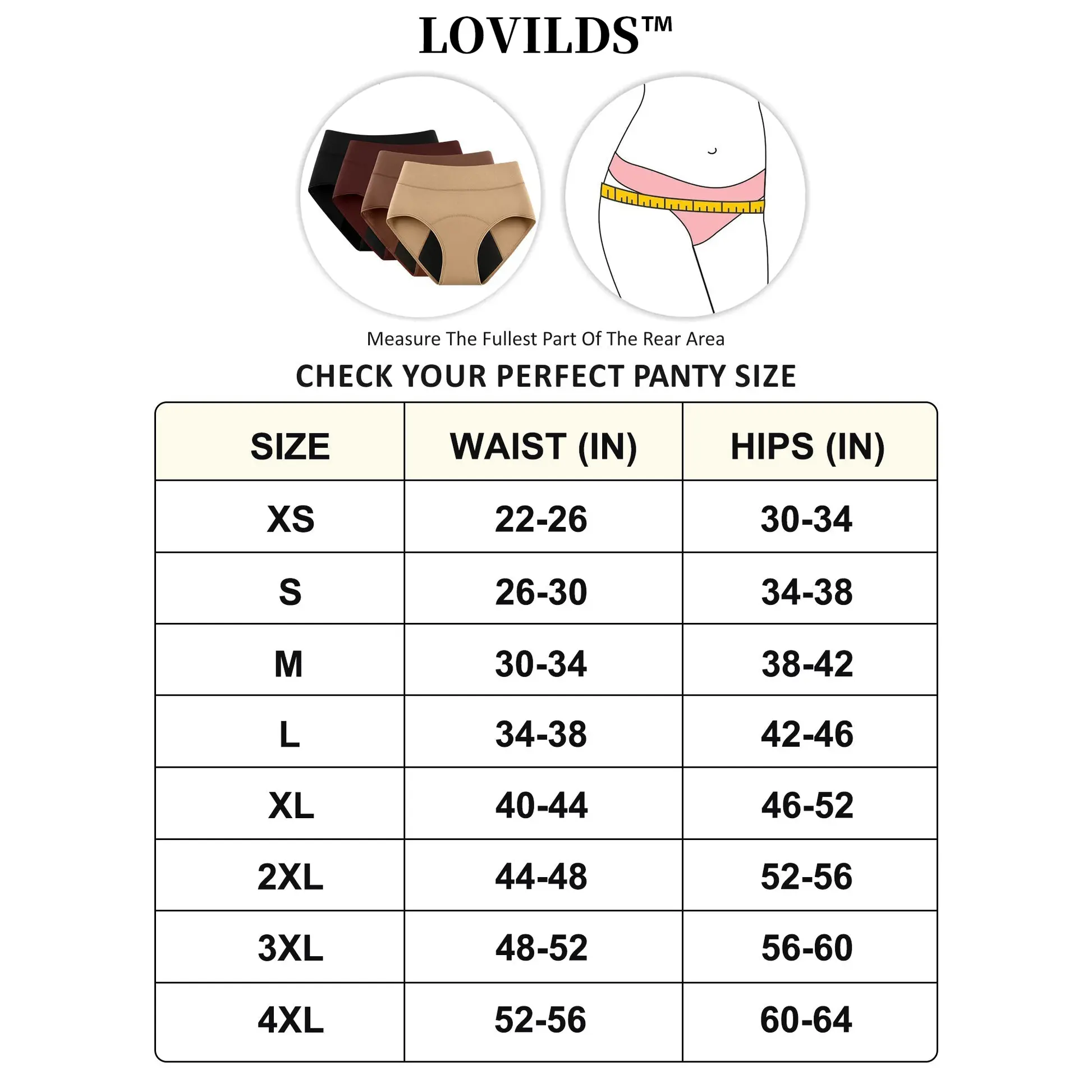 100% Leak-Proof Underwear 4-pack - Image 7