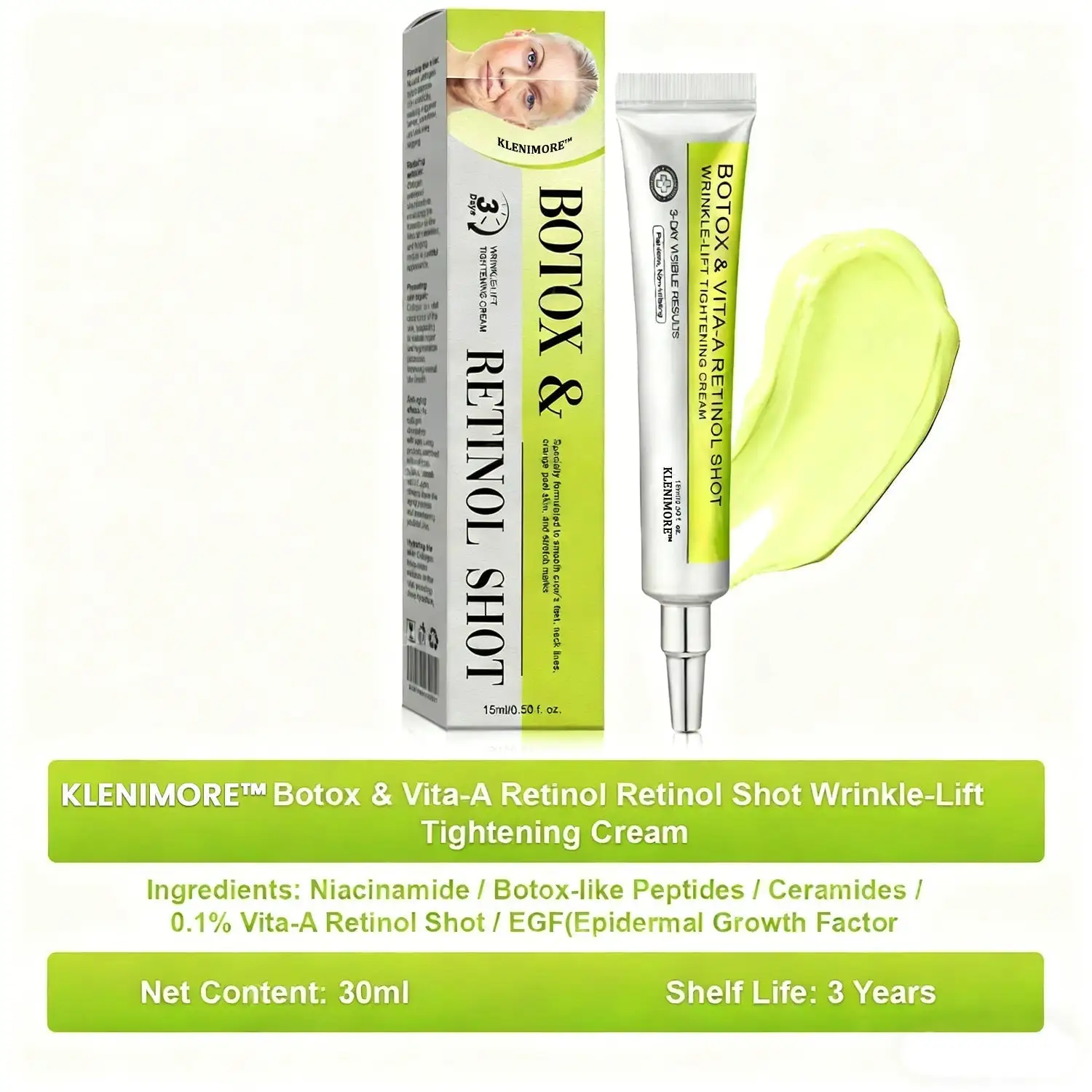 👏🌿 Made in the USA direct shipping Botox Vitamin A Retinol Anti-Wrinkle Firming and Lifting Cream - Image 21