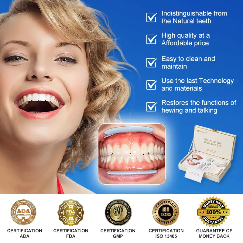Advanced Customized Full Denture Set - Image 2