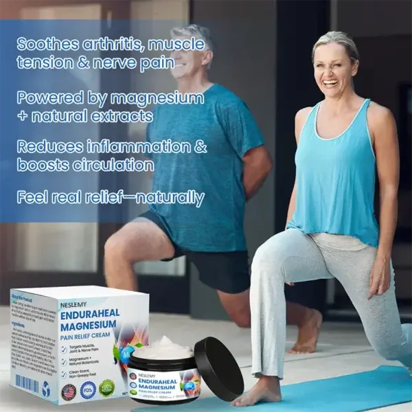EnduraHeal Magnesium Pain Relief Cream - Image 3