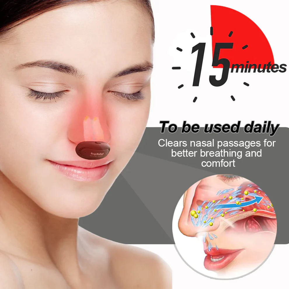 INSTANT RespiRelief red light nasal therapy device - Image 2