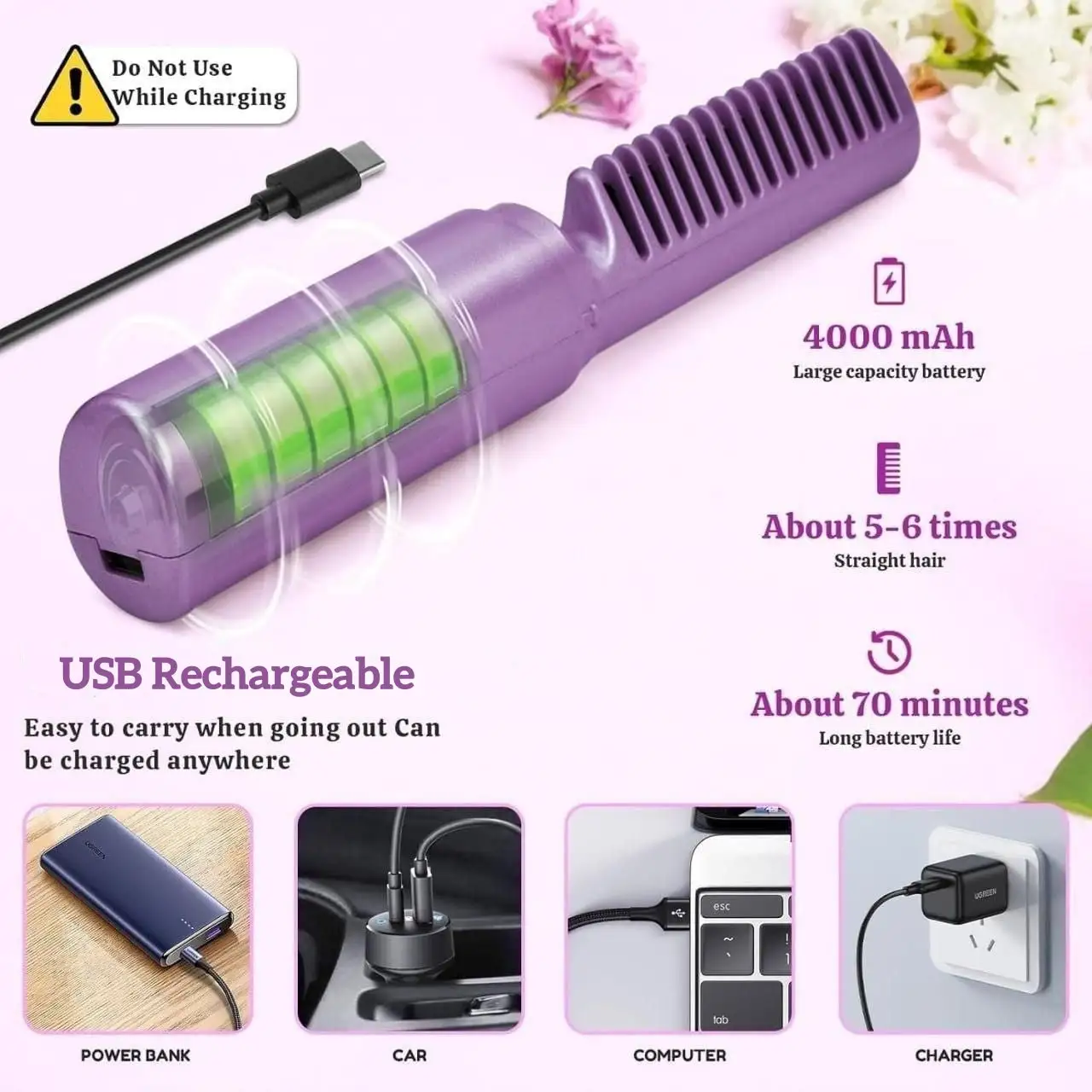 Perfect Hair Anywhere — No Cord, No Hassle - Image 5