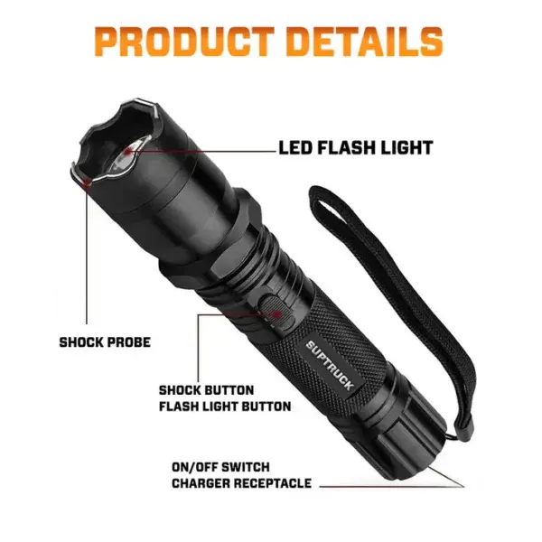 X95 Tactical Stun Flashlight - Image 6