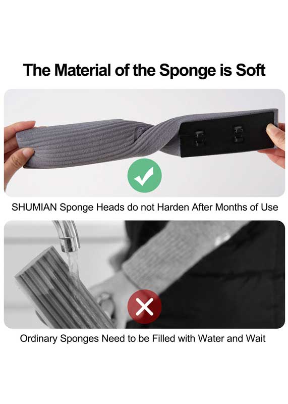 Shirln Portable Self-Squeeze Mini Mop - Image 6