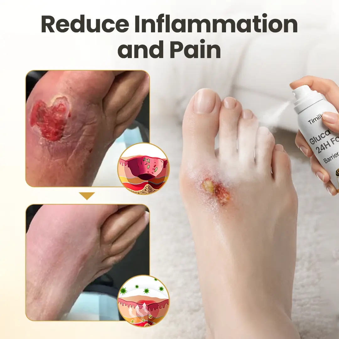 GlucaVeil 24H Foot Barrier Spray - Image 4