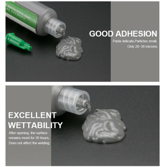 35g BGA Syringe Tin Solder Paste Melting Point 183℃ - Image 2