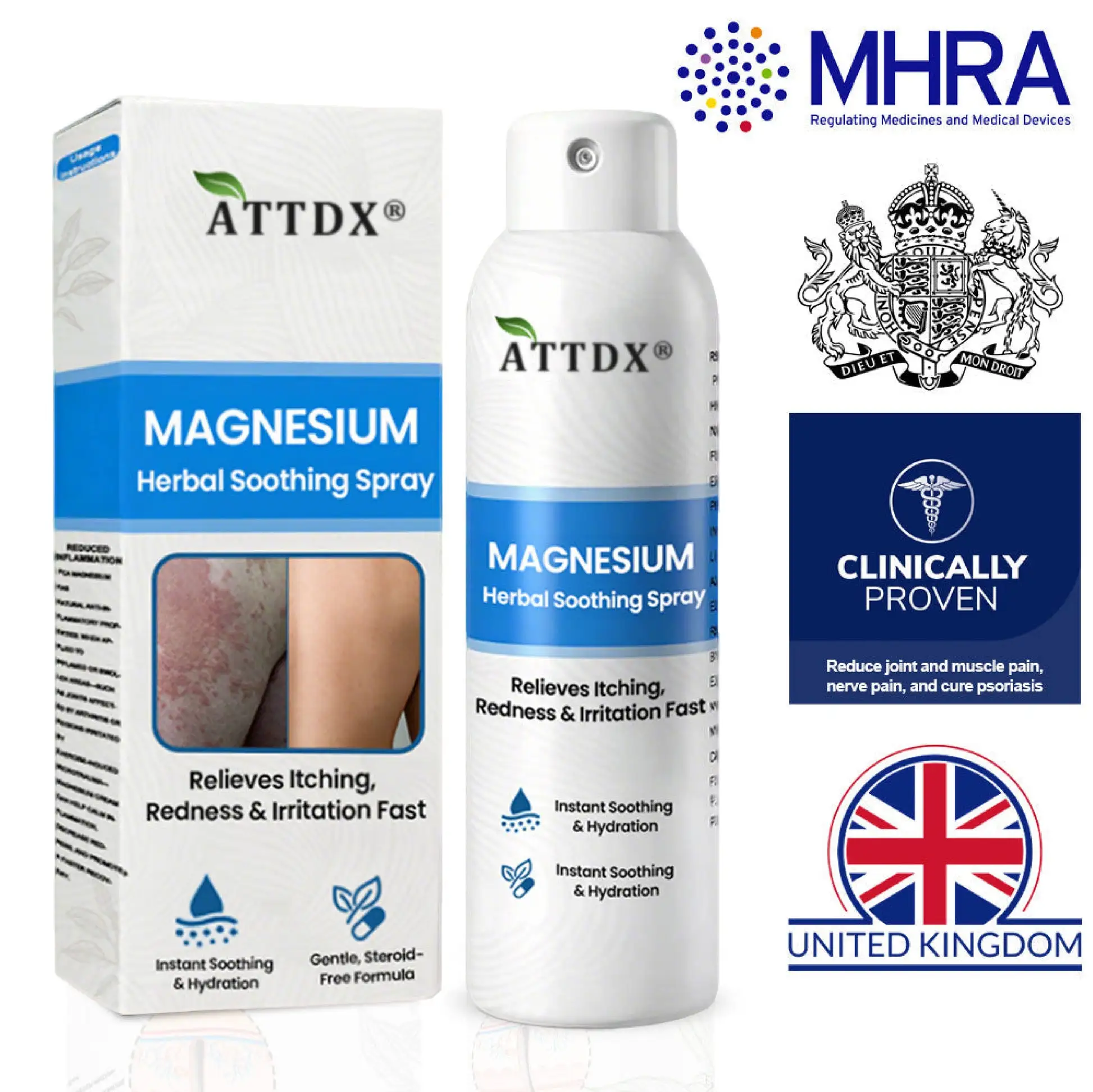 Magnesium Herbal Soothing Spray - Image 2