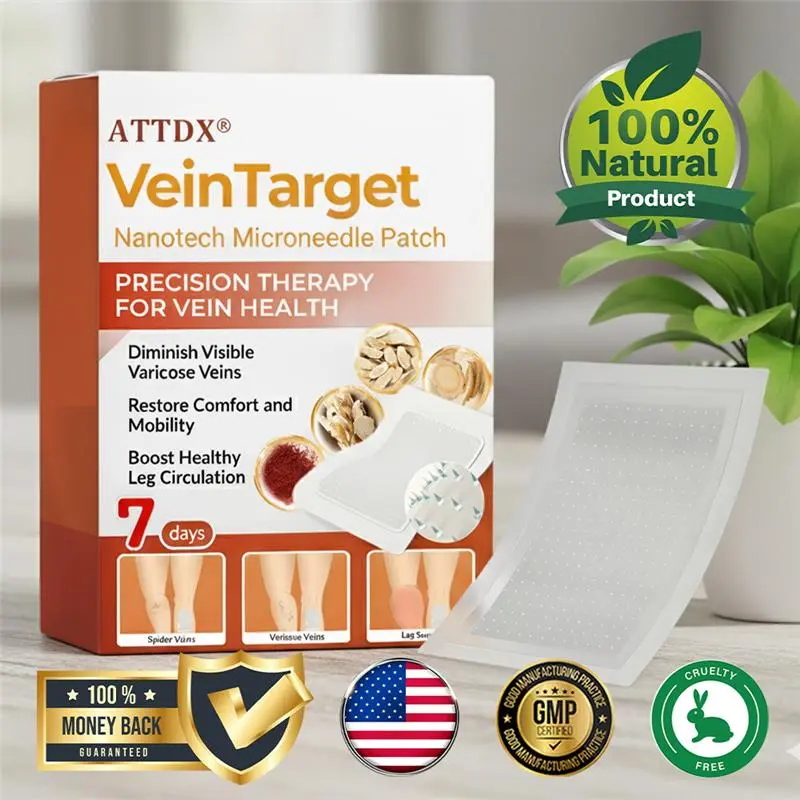 VeinTarget Nanotech Microneedle Patch