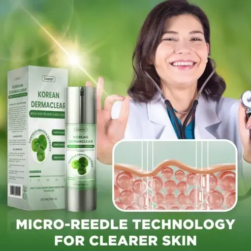 Korean DermaClear Reedle Shot 100 Wart & Mole Serum - Image 4
