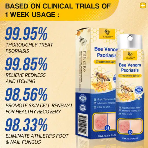 PsoriaHeal Bee Venom Psoriasis Treatment Spray plus - Image 2