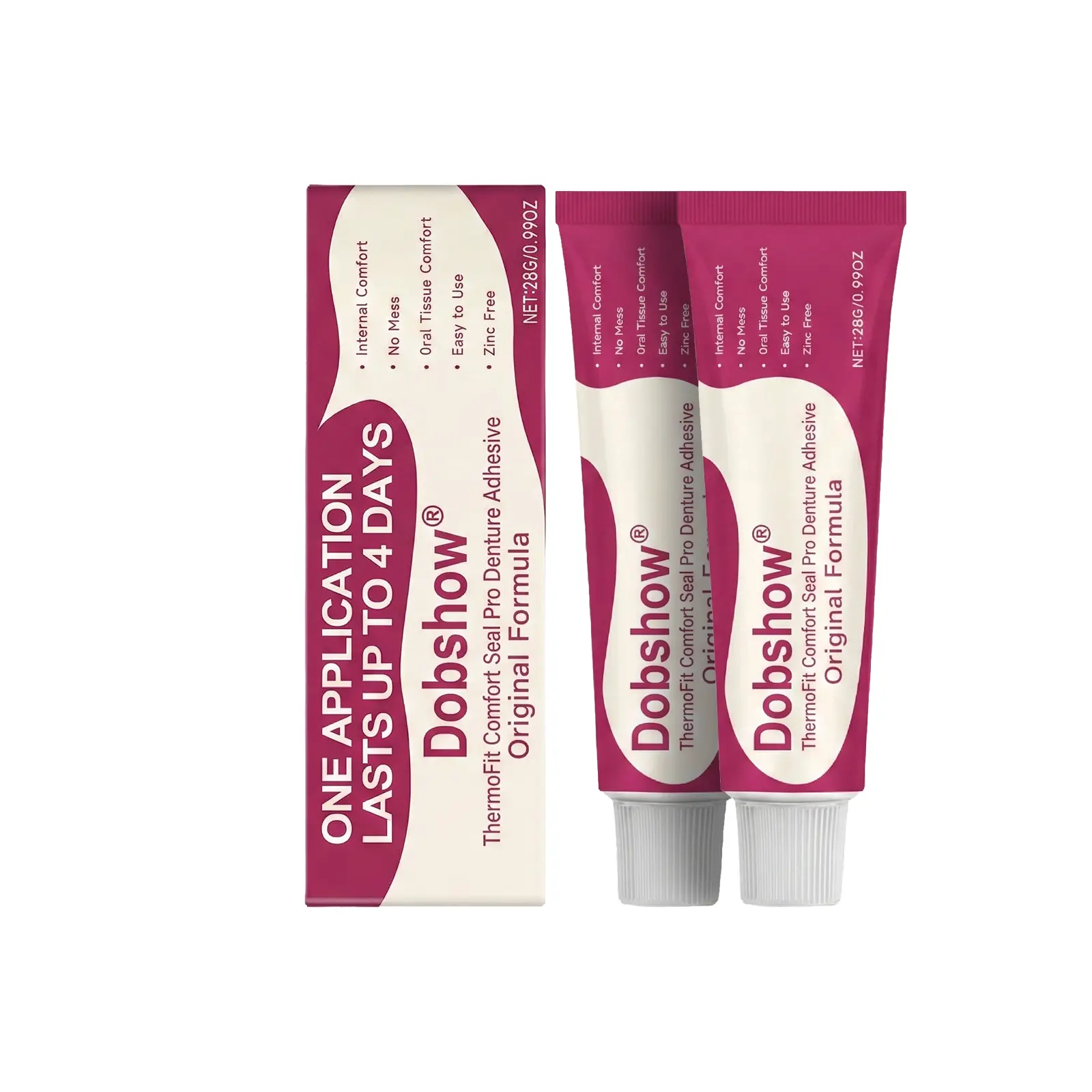 ๐๐๐ข๐๐ฉ๐๐-๐๐๐ข๐ ๐๐๐๐๐ง๐ฅ | ThermoFit Comfort Seal Pro Denture Adhesive - Image 2