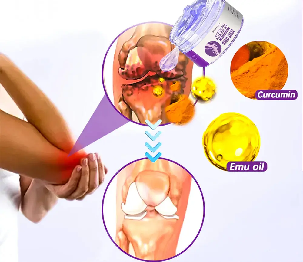 Pain Relief Gel – With Turmeric & Emu Oil for Arthritis & Joint Support - Image 4