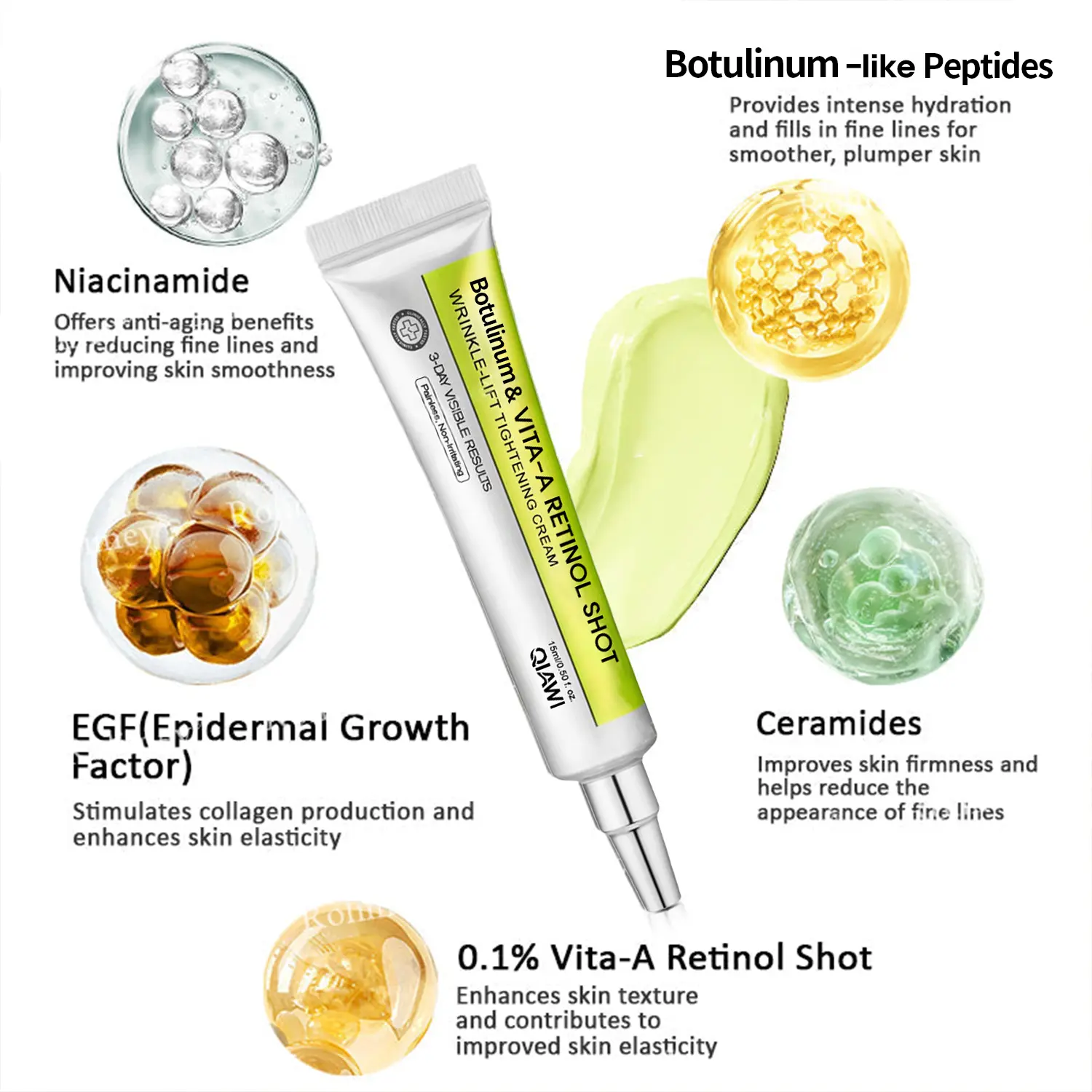 Final 3 Hours: 70%OFF🔥 Botulinum & Vita-A Retinol Shot Wrinkle-Lift Tightening cream✨ - Image 10