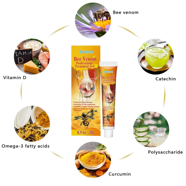 Flashing New Zealand Bee Venom Professional Treatment Gel - Image 7