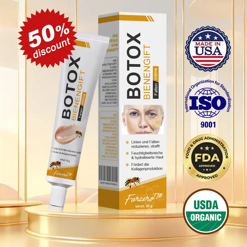 Botox Bee Venom Wrinkle Removal Cream-Last Day Promotion 80% OFF
