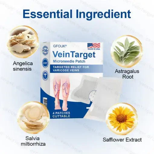 VeinTarget Microneedle Patch