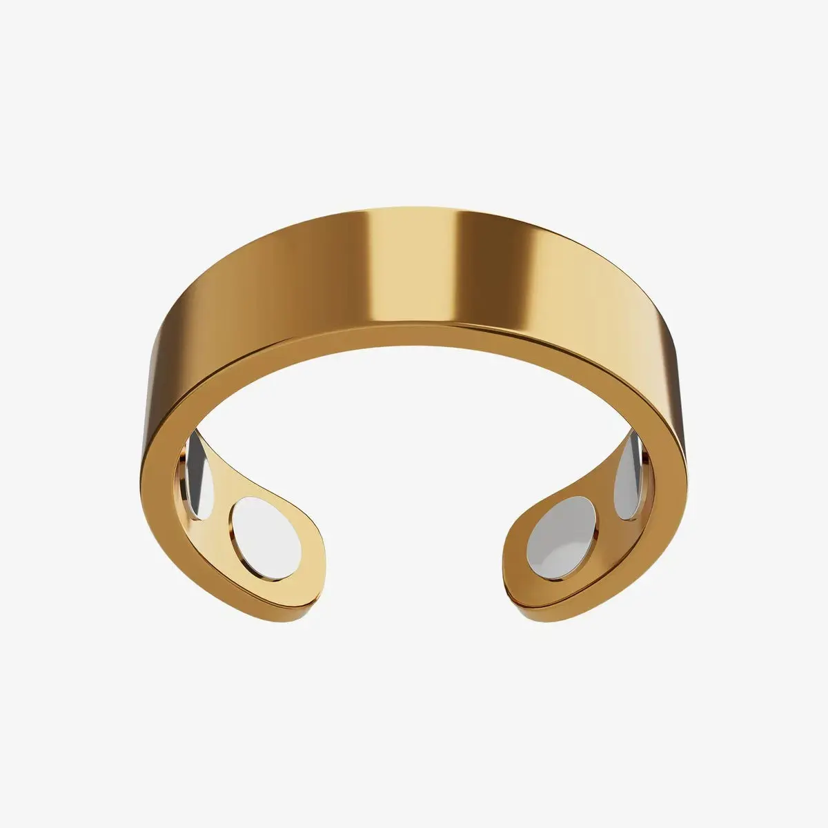 Magnetic Ring - Elegant Stainless Steel Ring - Magnet Rings - Image 11