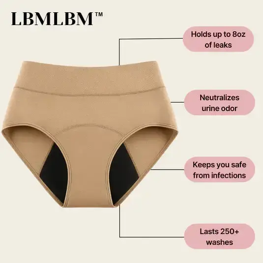 100% Leak-Proof Underwear 4-pack - Image 4