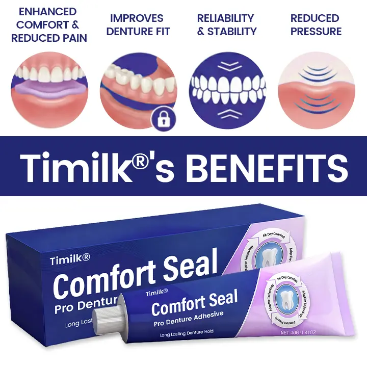 🔥 LIMITED SPECIAL OFFER 🔥 Comfort Seal Pro Denture Adhesive ❤️ - Image 2