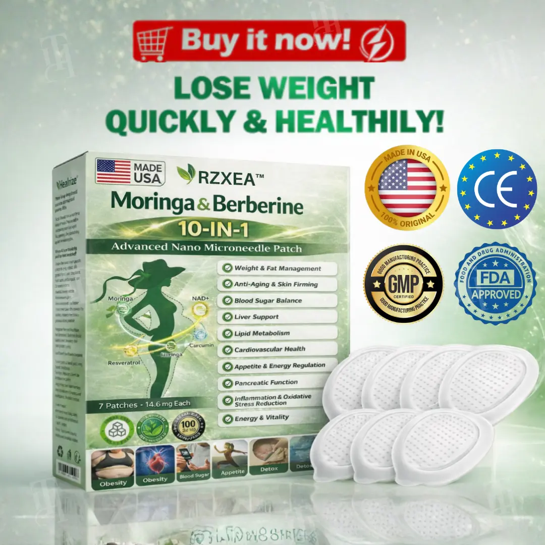 LIMITED STOCKS ONY! | Official Store |🩹 Moringa & Berberine NAD+ 10-in-1 Nano Microneedle Patch