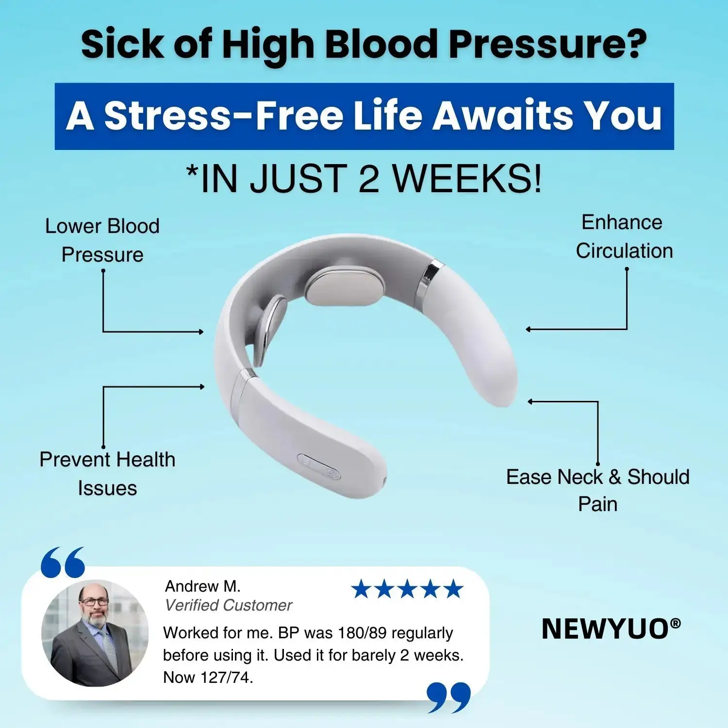 Blood Pressure Reducing Automatic Massager - Image 4