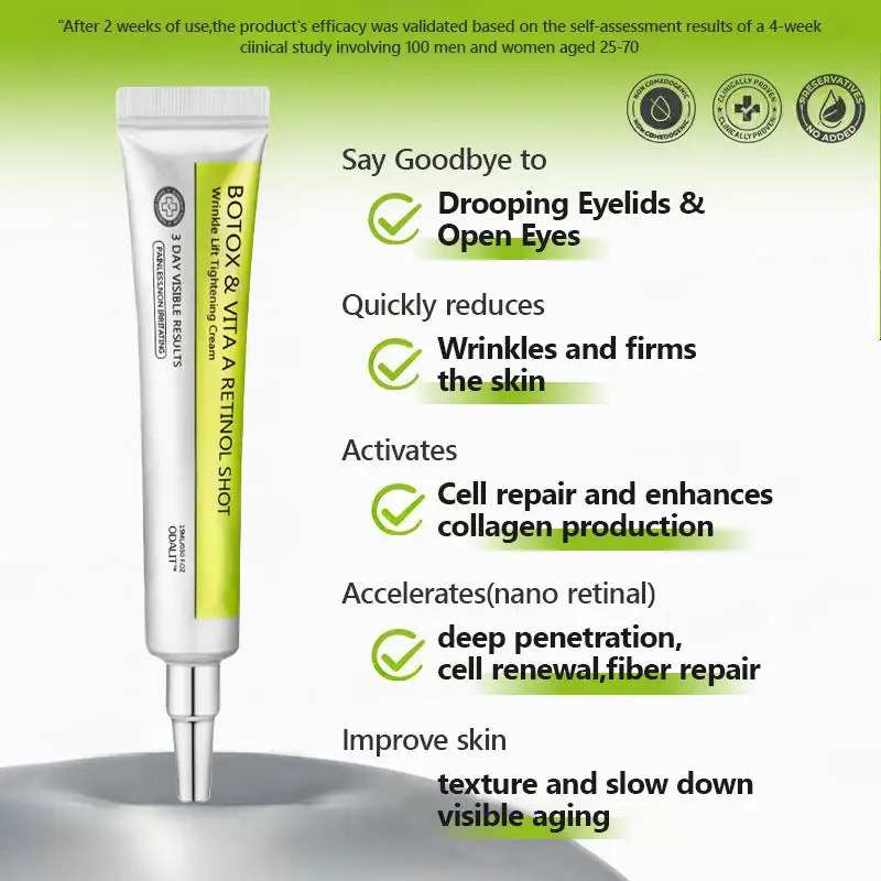 Botox & Retinol Shot - Eraser for Deep Wrinkles - Sagging Jowls & Puffy Eyes - Image 14