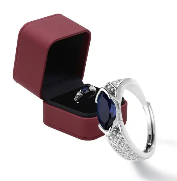 NESLEMY Magnetology Moissanite Diamond Ring - Image 14