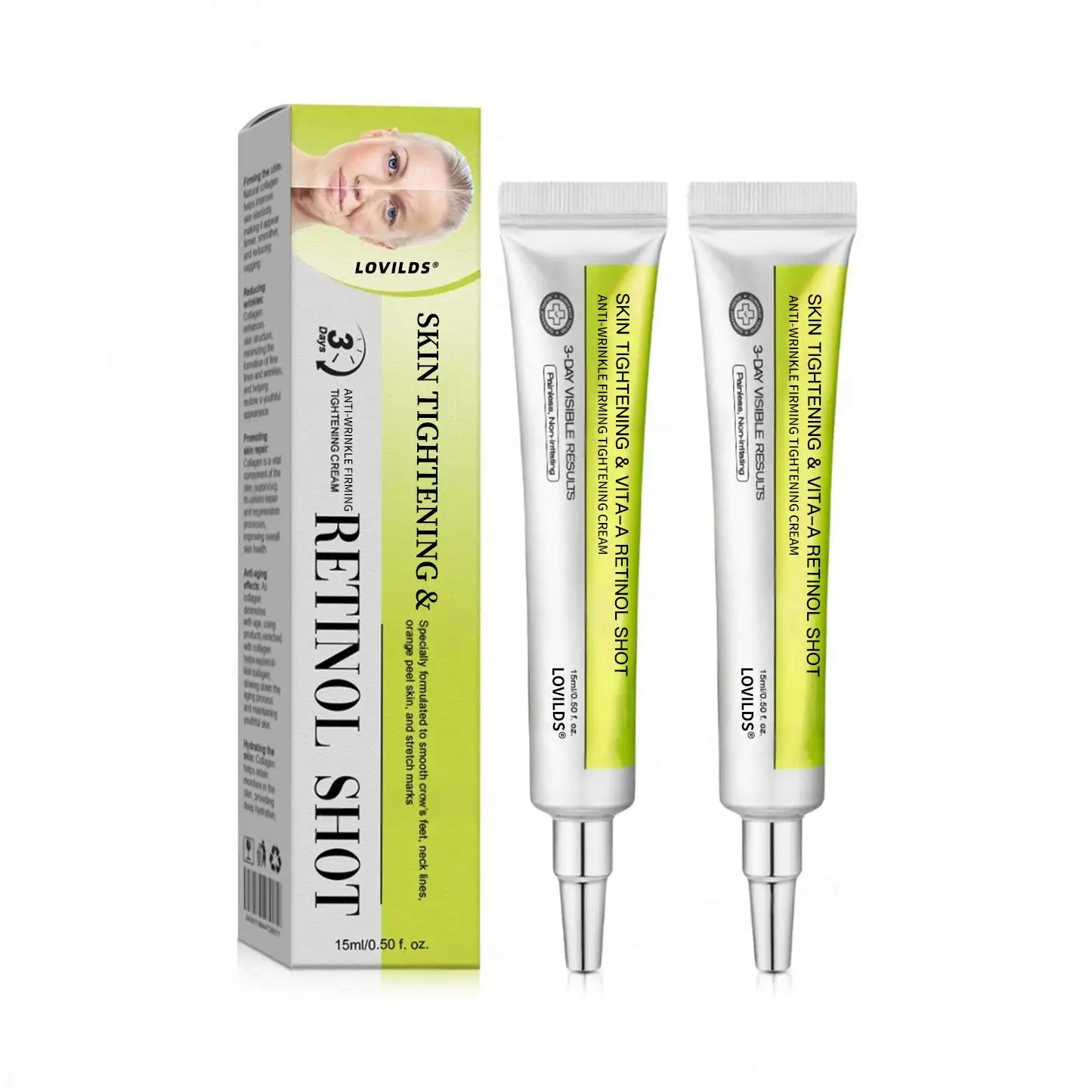 Skin Tightening & Vita-A Retinol Retinol shot Anti-Wrinkle Firming Tightening cream - Last Day Promotion 70% OFF - Image 12