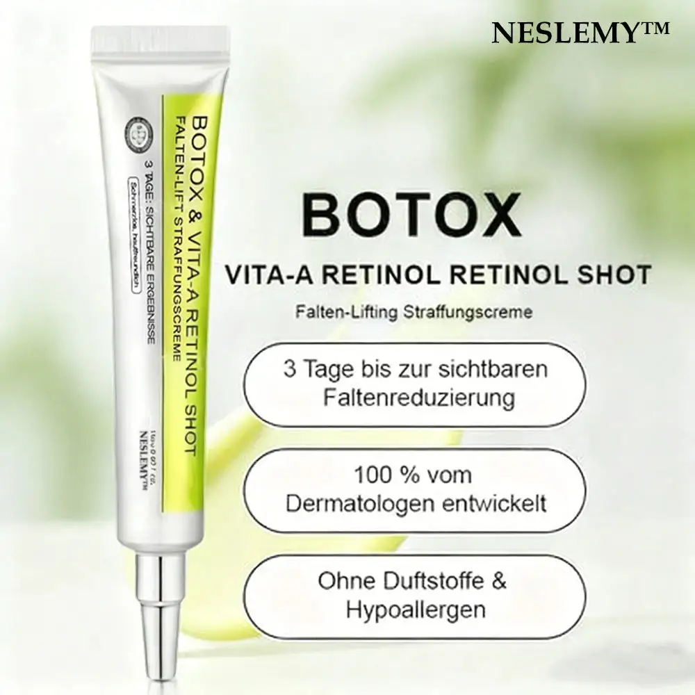 NESLEMY ™ Botox & Vita-A Retinol Shot Wrinkle Lift Firming Cream - Image 11