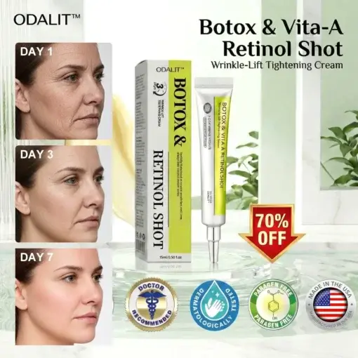 Peptide-Infused Firming Shot Dermatologist-Approved Formula for Powerful Lifting Visibly De-puffing