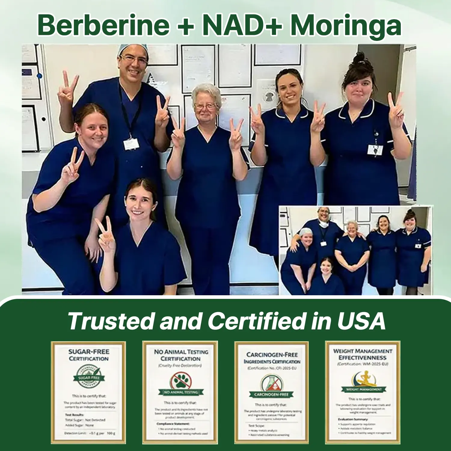 Official Store | Moringa Berberine + NAD+ 10-in-1 Nano Microneedle Patch(Just once a day, visible changes in 7 days) - Image 4