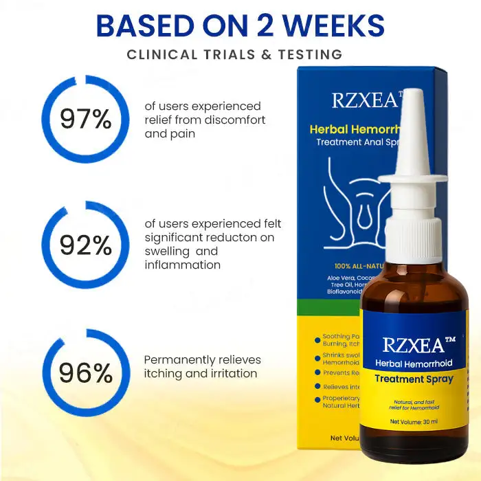 Herbal Hemorrhoid Treatment Anal Spray - Image 2