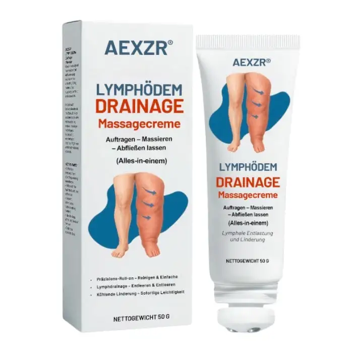Offizieller Store | Holen Sie sich das Gefühl von Leichtigkeit in 7 Tagen zurück! LYMPHÖDEM-Drainage-Massagecreme - Image 6