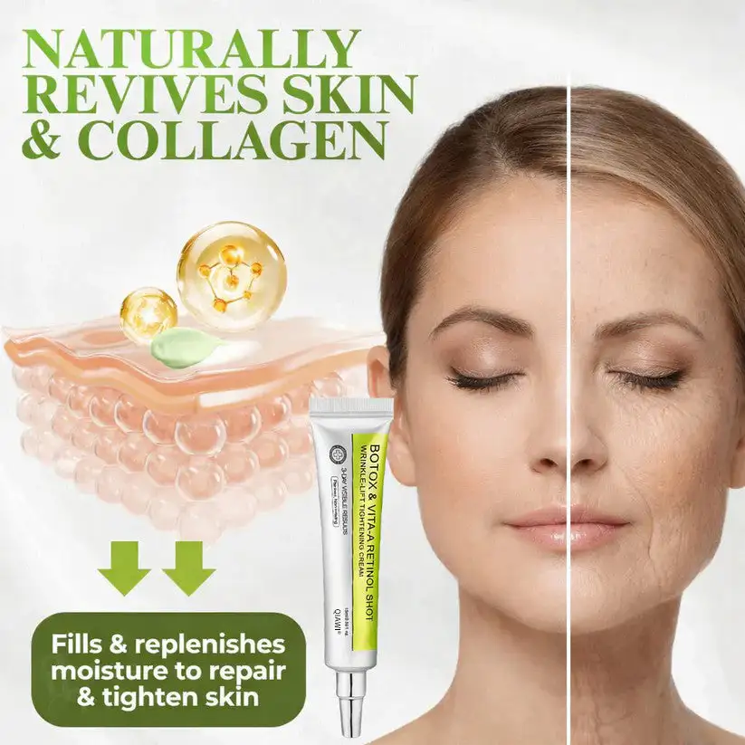👏🌿Proudly Made in the Advanced Peptide Botox-Style + Vita-A Retinol Lifting Renewal Cream - Image 13