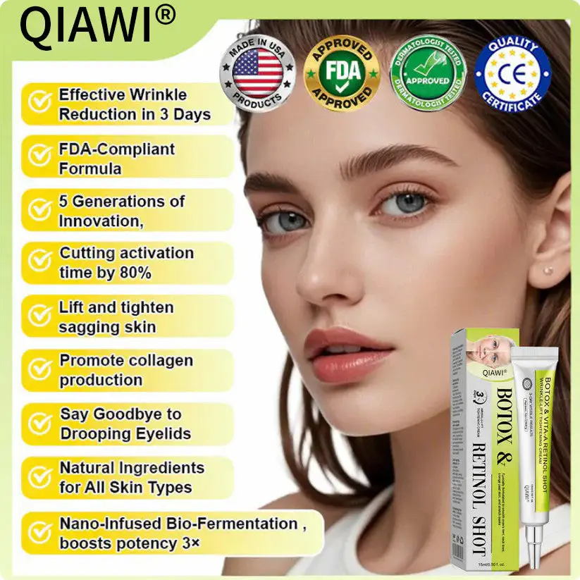 👏🌿Proudly Made in the Advanced Peptide Botox-Style + Vita-A Retinol Lifting Renewal Cream - Image 6