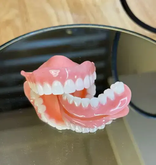 ROSOPL Easy Dentures-Boil-and-Bite Functional Denture, Self-fit at Home, Fully Adjustable for Narrow or Wide Arches, Long or Short-term Solution, Eat, Drink and Smile Confidently - Image 3